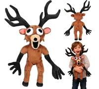 TaiXinYuly 99 Nuits dans la Forêt Peluche, Le méchant cerf en Peluche du Jeu,Jouet De Cerf en Peluche, Peluche Douce pour Enfants et Adultes - Cadeau pour Halloween et Anniversaire - 39 cm