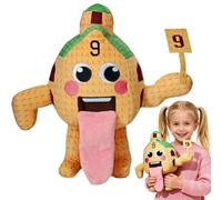 TaiXinYuly Steal a Brainrot Peluche 67, Italian Brainrot Peluche,Steal a Brainrot Plush Toy pour Enfants et Adultes, Idéal pour pour Les Fans et Les collectionneurs (9 Houses)