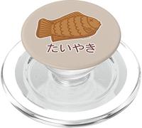 Taiyaki Chignon Japonais en Forme de Poisson pour gâteau Festif Haricots Rouges PopSockets PopGrip pour MagSafe