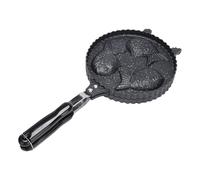 Taiyaki Maker Moule à gâteau en aluminium en forme de poisson avec manche long | Moule à gaufres antiadhésif pour pâtisserie japonaise, crêpes et desserts | pour la maison, le poste
