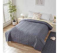 Taiyang Housse de canapé 100% imperméable, Housse de lit, Housse pour Animaux de Compagnie, canapé, Housse pour Meubles de canapé, Convient aux Enfants (Gris, 208-208cm(1 Pack))
