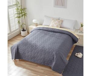 Taiyang Housse de canapé 100% imperméable, Housse de lit, Housse pour Animaux de Compagnie, canapé, Housse pour Meubles de canapé, Convient aux Enfants, Chiens, Chats(Gris, 208-260 cm)