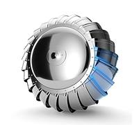TAIYUESHAN Boucles de Toit en Rotation, Capuchon de Capuchon de cheminée, Ventilateur de Toit, Turbine, Acier Inoxydable, résistant aux intempéries, empêche l'humidité dans Le Conduit et maintient la