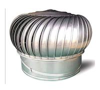 TAIYUESHAN Casquette de Capuchon de cheminée rotative , Casquette de Capuchon de cheminée en Acier Inoxydable , Spinner de Capuchon de cheminée Anti-étincelle Simple à Ajuster , 110 mm