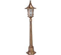 TAIYUESHAN Cour Lumière High Pole Street Lanterne Étanche Bronze Moulage sous Pression en Aluminium Complet Post Lights Décoratif Pont Patio Extérieur Lampadaire 1.7m B
