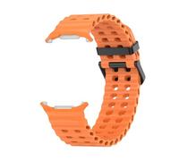 TAIYUESHAN Slicon Silicone pour Samsung Watch Ultra 47 mm Bracelet sans lacunes Sport Band Two-Tone pour Galaxy 7 Ultra Watchband Stracles