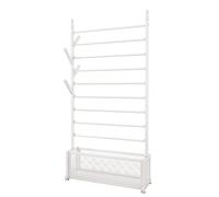 TAIYUESHAN Support de Papier d'emballage Vertical à 9 Niveaux, Organiseur Multifonctionnel Moderne de Grande capacité pour Longs Rouleaux/Rubans/écharpes, ateliers d'artisanat en Studio, magasins de