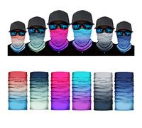 TAIYUNWEI Foulard Magique Multifonction sans Couture pour Sports de Plein Air, Foulard de tête Magique, Bandeau élastique, Bandeau de Bandana pour Randonnée, la Pêche, le Yoga (6-Pièces-Pente)