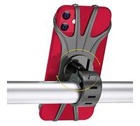 TAIYUNWEI Support de téléphone pour vélo, Rotatif à 360 °, réglable et détachable en Silicone, Support de téléphone de vélo Universel,Compatible avec iPhone/Huawei Mate/Samsung Galaxy Series