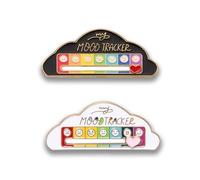 Taiyyi Lot de 2 broches de batterie sociale drôles de batterie sociale pour l'expression de soi accessoire de mode en émail pour sacs à dos, vestes et chapeaux（A,B,C,D） (D)