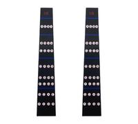 TAIZhiChen 2 autocollants pour repères de doigts de violon, marqueurs de touche, étiquettes de notes pour débutant, Style E
