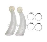 TAIZhiChen 2 protège-Cornes en Silicone pour Vaches, avec Pinces de Fixation, faciles à Installer, pour Moutons, veaux et chèvres, L