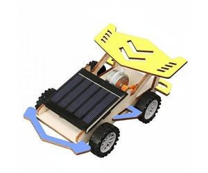 TAIZhiChen 5 Pièces Voiture Éducative Kit Voiture Solaire Modèle à Construire Jeu Scientifique Bricolage Projet Physique Bois Découverte Technologique Esprit, 2 pièces