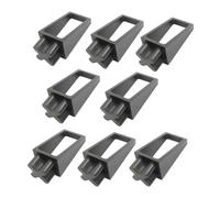TAIZhiChen 8 Pièces Remorque Camion Butée Chargement Stable Accessoire pour Professionnels du Transport, Noir, Huit Pièces