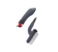 TAIZhiChen Adaptateur de scie à poignée manuelle, antidérapant et facile à utiliser, portable, avec brosse, Handle W Nylon Brush