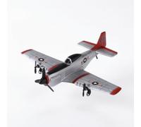 TAIZhiChen Avion Télécommandé Prêt à Voler Avion RC avec Télécomman Stabilisé Jouet pour Collectionneurs, Parc, Jardin, Argent