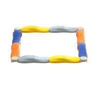 TAIZhiChen Bloc D'équilibre Intérieur et Extérieur, Coordination Corporelle, Amélioration, Parcours d'obstacles Antidérapant pour, 8pcs A