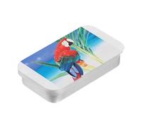 TAIZhiChen Boîte de Guérison D'oiseau Robe Pulper Boîte de Friandises Supplies d'alimentation du Distributeur de Métal Handheld -Feeder -Feeder-Slider Cover Caxe, Style B