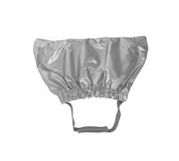 TAIZhiChen Bonnet de Bain pour Chien, Bonnet de Bain pour Animaux de Compagnie, Housse de Pomme de Douche étanche, Housse de Protection Des Oreilles pour Chats, argent S