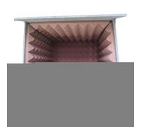 TAIZhiChen Cabine Vocale Portable Insonorisée, D'enregistrement de Bureau, Cabine Noise Cube pour Podcasts et Chant à Domicile, Violet Intérieur