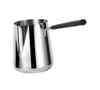 TAIZhiChen Cafetière Turque chauffante, poêle à Fondre Le Chocolat avec Graduation, pichet à mousser Multifonction en Acier Inoxydable pour Bar et Maison, 350 ML