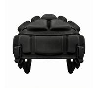 TAIZhiChen Casque Sportif Ajustable, Casque Rembourré Respirant Protection Tête Ventilée, Équipement Protection Crâne Homme Adulte, avec Protection Latérale des Oreilles, Noir