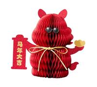 TAIZhiChen Centre de Table décoratif en nid d'abeille en Forme de Cheval, léger, Multifonctionnel et créatif, idéal pour Les fêtes, 21 Cm X 20 Cm X 16