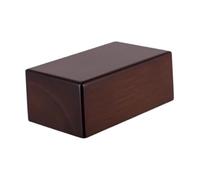 TAIZhiChen Chien Ashur Urne Holder Funéraide Boîte d'urne en Bois Massif Animorative Commémorative Keepsake Memory Box Cinerary Cercot pour Lapin Hamster, 16.5x10x9cm