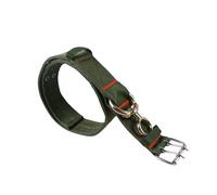TAIZhiChen Collier de Vache, col de bétail, Sangle de Cou de Vache réglable épais à Un Service épais avec Boucle en métal et pivotant, Vert, 150cm