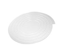 TAIZhiChen Décoration de Gâteau en Spirale Acrylique, Structure Déployable avec Trous pour Ornements, Accessoire Réutilisable pour Mariage et Anniversaire, Décoration de Table à Dessert, 40 cm