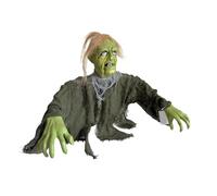 TAIZhiChen Décoration d'extérieur pour Halloween avec des zombies aux yeux clignotants. Décoration d'extérieur pour fête de vacances, accessoire de patio