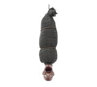 TAIZhiChen Décoration D'Halloween, Accessoire de Cadavre avec éclairage Activé Par Le Son, Ornement Unique à Suspendre pour Fournitures de Fête, Pelouse, Cou, Style C