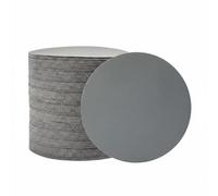 TAIZhiChen Disque Abrasif Papier Abrasif Disque de Ponçage Tampon de Ponçage Plateau Auto-agrippant Étanche en Carbure de Silicium pour Affûtage Progressif Du, 400 Grains