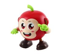 TAIZhiChen Enfants Musical Jouet Danse Robot Cadeaux d'anniversaire Belles Poupées de Fruits Sucrés avec des Lumières Musicales pour Voyager à La Maison Adolesce, Pomme