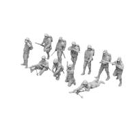 TAIZhiChen Ensemble de 11 Figurines Miniatures en Résine pour Décorations, 2.4 Cm