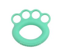 TAIZhiChen Entraîneur de Doigts Enfant Renforcement Doigts Boucle Silicone Ergonomique Appareil Main Extenseur Préhension Poignet Musculation Léger Adapté aux, Green 40LB
