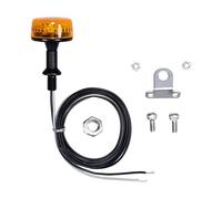 TAIZhiChen Feu d'avertissement LED pour voiture télécommandée, clignotant rotatif à 360°, lampe d'alarme pour tracteurs pour 1:14