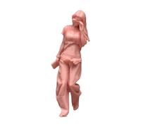 TAIZhiChen Figurine à l'échelle 1:64, maquette diorama, ornement table en sable, décoration bureau, décor à monter soi-même, 2.8 Cm