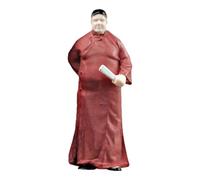 TAIZhiChen Figurine D'acteur de Type Chinois Crosstalk, Figurine Miniature en Résine, Modèle 3D pour Décoration de Maison de Poupée, 1/64, Ventilateur de Fermeture