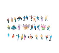 TAIZhiChen Figurines miniatures, accessoires de diorama, collections, accessoires de maison de poupée, petites maquettes de scènes miniatures, mini-modèles, 33 Pièces de 7 Mm