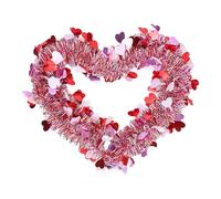 TAIZhiChen Guirlande de Noël métallique torsadée pour la Saint-Valentin, décoration à suspendre pour la maison, idéale pour une pendaison de crémaillère ou une, 1000 Cm X 9 Cm X 9