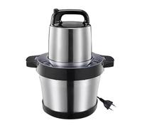 TAIZhiChen Hachoir à viande électrique multifonction en acier inoxydable, usage domestique, résistant aux éclaboussures, puissant, 2,