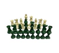 TAIZhiChen Jeu d'échecs 32 pièces, figurines de roi, jeu de stratégie, pions, pièces d'échecs pour débutants, camping, enfants