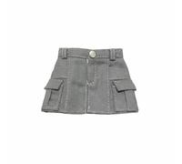 TAIZhiChen Jupe Cargo Poupée Style Militaire Tenue Poupée 1/6 Finition Soignée Ensemble Vêtements 12 Pouces pour Collectionneurs , Gris Foncé