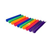 TAIZhiChen Kit Pipeline Jeux de défi Pipeline avec demi- et ballon Activités de consolidation d'équipe Kit de travail d'équipe pour les adolescents