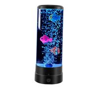 TAIZhiChen Lampe LED à Bulles en Forme de Poisson, Lampe USB pour Aquarium, pour Enfants, Décoration de Table de Bureau