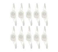 TAIZhiChen Lot de 10 Pinces de Formation pour Tiges de Plantes, Outil de Pliage pour Bourgeons, Support de Forme à Faible Contrainte, Accessoires de Jardinage, Vert Lumineux