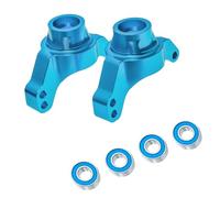 TAIZhiChen Lot de 2 fusées de direction arrière pour voiture RC 1/10, en alliage d'aluminium, pièces de rechange robustes pour Fighter