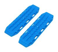 TAIZhiChen Lot de 2 rampes de sable RC, échelles de sable RC, plaques antidérapantes légères modifiées, accessoires pour mise à niveau 1/12, 1/10, 1/14 et 1/8, Bleu