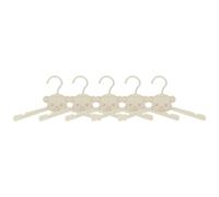 TAIZhiChen Lot de 5 cintres pour vêtements de bébé, jolis organisateurs, cadeaux, à peindre, compacts, peu encombrants, pour pantalons de bébé, Singe